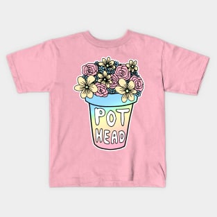 Pot Head Plant Pot Kids T-Shirt